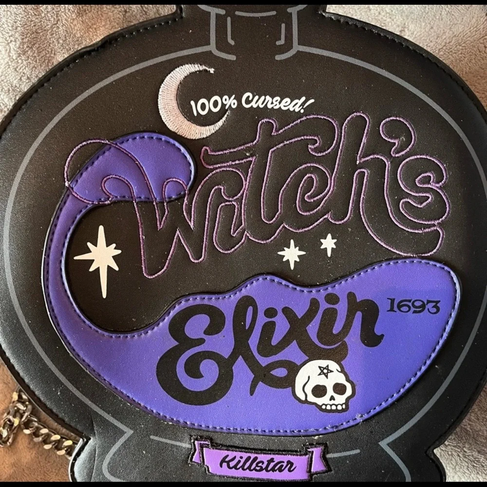 Witchs Elixir Handbag by Killstar - Picture 3 of 9